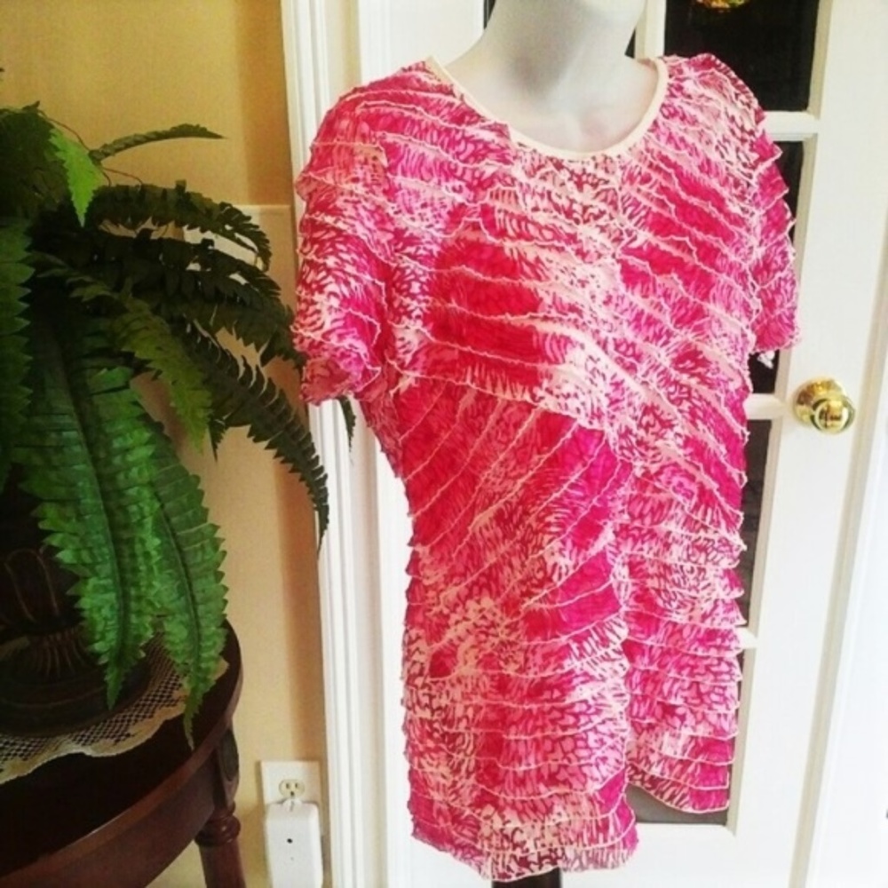 Ruffle Blouse Like New S